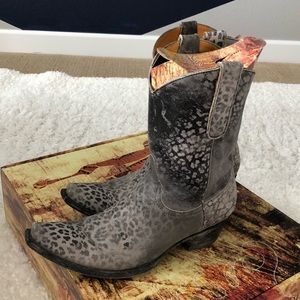 Old Gringo Gray Leopardito Boots 9 1/2